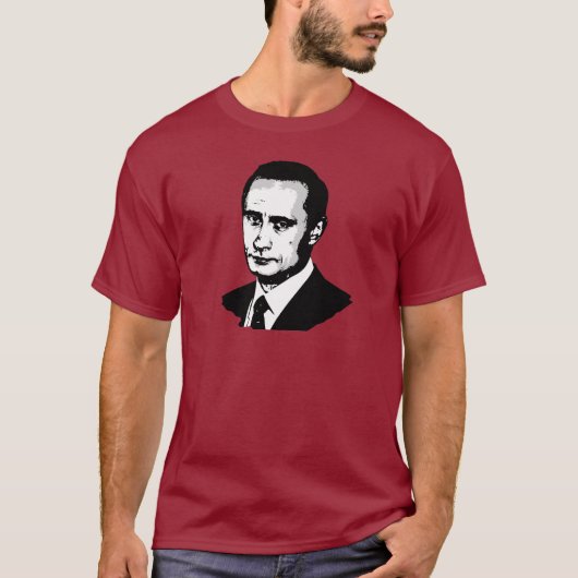 Vladimir Poetin T-shirt (Voorkant)