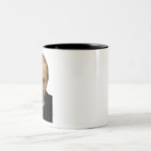 Vladimir Poetin Tweekleurige Koffiemok (Center)