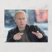Vladimir Putin Briefkaart (Voorkant)