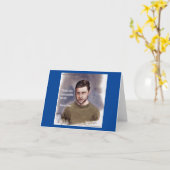 Vladimir Zelensky & Ammunitie Quote Kaart (Gele Bloem)