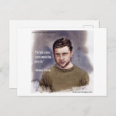 Vladimir Zelensky & Ammunition Quote Briefkaart (Voorkant / Achterkant)