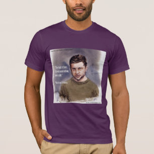 Vladimir Zelensky & Munitie Citaat Kwaliteit T-shirt