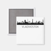 Vladivostok Rusland Stadsbeeld Magneet (Voorkant / Achterkant)