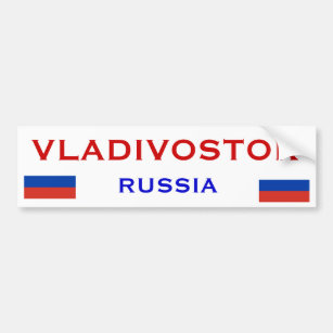 Vladivostok* Russische Bumpersticker
