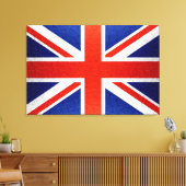 Vlag 2 Verenigd Koninkrijk Canvas Afdruk (Insitu (Woonkamer))