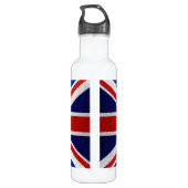 Vlag 2 Verenigd Koninkrijk Waterfles (Achterkant)