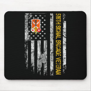 Vlag 516e Signaal Brigade Militaire Vet Muismat
