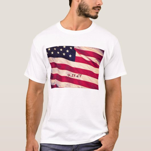 VLAG 9-11-01 T-SHIRT (Voorkant)