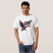 Vlag/Adelaar - T-shirt (Voorkant volledig)