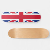 Vlag afbeelding voor skateboard (VK) (Horizontaal)