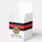 Vlag Afstuderen brandweerkorps van de brandweeraca Bedankdoosjes (Geopend)