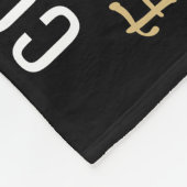 Vlag Afstuderen brandweerkorps van de brandweeraca Fleece Deken (Hoek)