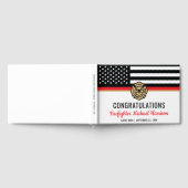 Vlag Afstuderen brandweerkorps van de brandweeraca Gastenboek (Volledig)