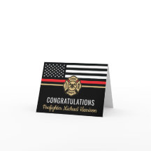 Vlag Afstuderen brandweerkorps van de brandweeraca