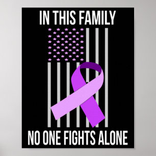 Vlag Alzheimerheimer Lint Heimer Disease Awarene Poster