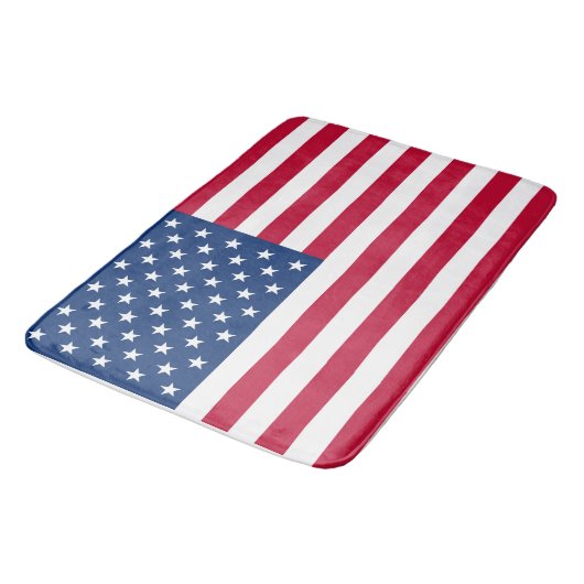 Vlag Amerikaans land Badmat (Gekanteld)