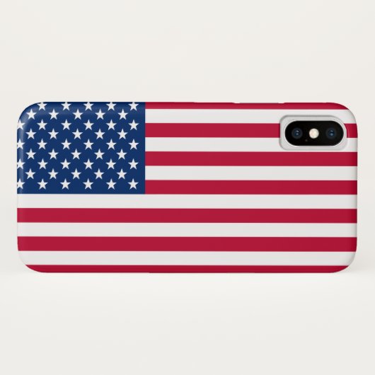 Vlag Amerikaans land Case-Mate iPhone Case (Achterkant (horizontaal))