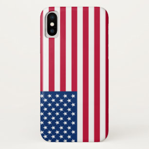 Vlag Amerikaans land iPhone X Hoesje