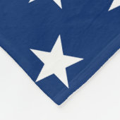 Vlag Amerikaans land Fleece Deken (Hoek)