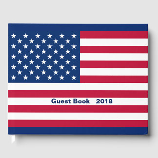 Vlag Amerikaans land Gastenboek