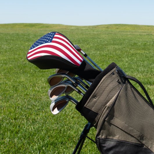 Vlag Amerikaans land Golfheadcover (Insitu)
