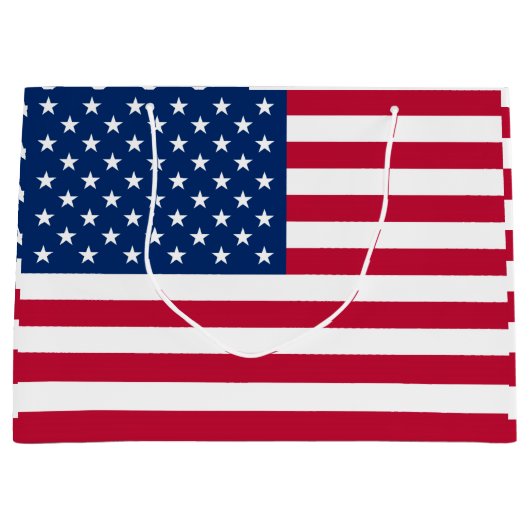 Vlag Amerikaans land Groot Cadeauzakje (Voorkant)