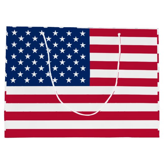 Vlag Amerikaans land Groot Cadeauzakje (Achterkant)