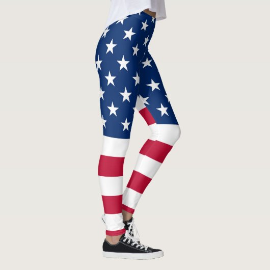 Vlag Amerikaans land Leggings (Rechts)