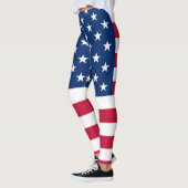 Vlag Amerikaans land Leggings (Links)