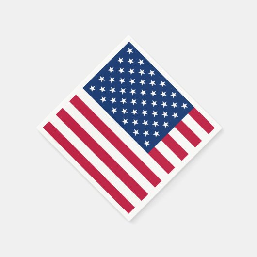 Vlag Amerikaans land Servetten (Hoek)