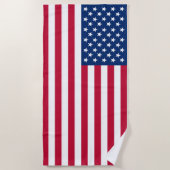 Vlag Amerikaans land Strandlaken (Voorkant)