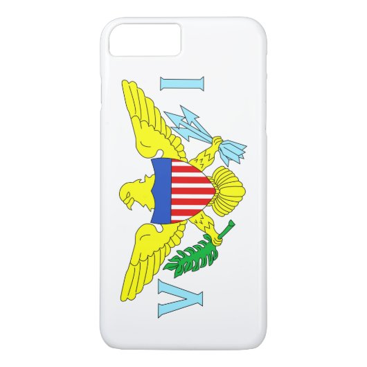 Vlag Amerikaanse Maagdeneilanden Case-Mate iPhone Case (Achterkant)