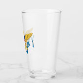 Vlag Amerikaanse Maagdeneilanden Glas (Links)