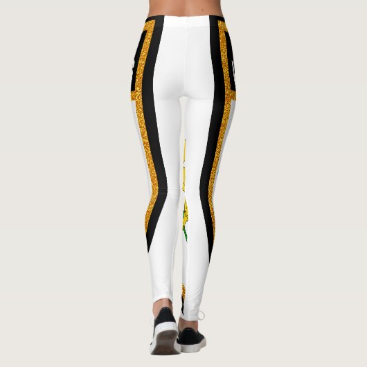 vlag Amerikaanse Maagdeneilanden Leggings (Achterkant)