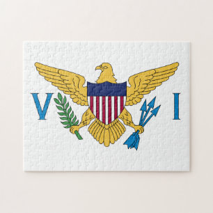 Vlag Amerikaanse Maagdeneilanden Legpuzzel