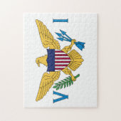 Vlag Amerikaanse Maagdeneilanden Legpuzzel (Verticaal)