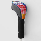 Vlag Amerikaanse Maagdeneilanden, Madras Golf Golfheadcover (Schuin)