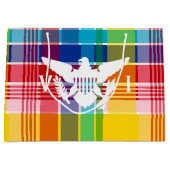 Vlag Amerikaanse Maagdeneilanden, Madras Groot Cadeauzakje (Voorkant)