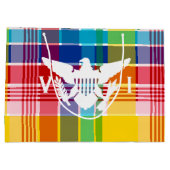 Vlag Amerikaanse Maagdeneilanden, Madras Groot Cadeauzakje (Achterkant)