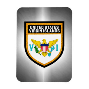Vlag Amerikaanse Maagdeneilanden Magneet