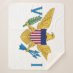 Vlag Amerikaanse Maagdeneilanden Sherpa Deken