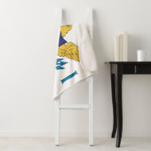 Vlag Amerikaanse Maagdeneilanden Sherpa Deken (In situ)