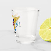 Vlag Amerikaanse Maagdeneilanden Shot Glas (Rechts)