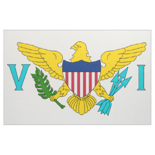 Vlag Amerikaanse Maagdeneilanden Stof
