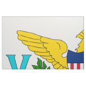 Vlag Amerikaanse Maagdeneilanden Stof (Fat Quarter)
