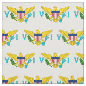 Vlag Amerikaanse Maagdeneilanden Stof (Swatch)