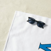 Vlag Amerikaanse Maagdeneilanden Strandlaken (In situ)