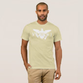 Vlag Amerikaanse Maagdeneilanden T-shirt (Voorkant volledig)