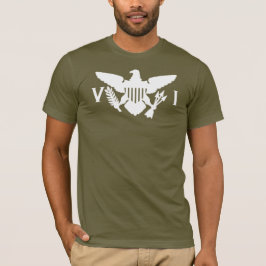 Vlag Amerikaanse Maagdeneilanden T-shirt