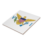 Vlag Amerikaanse Maagdeneilanden Tegeltje (Zijkant)